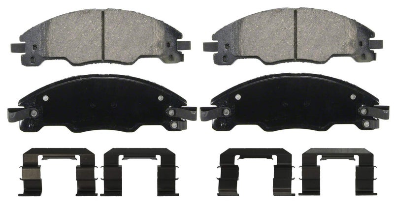 Wagner QS ZD1339 Disc Brake Pad Set, Chamfered Edges for Smooth, Quiet Stops, Fits 2008â€“2011 Ford Focus - Image 1